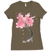 blossom Ladies Fitted T-Shirt