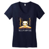 my happy place Women's V-Neck T-Shirt