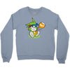 rufu  the green wolf Crewneck Sweatshirt