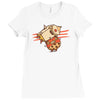tough cookie and leche libre Ladies Fitted T-Shirt