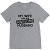 awesome husband V-Neck Tee
