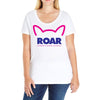pussy roar - women's march alliance Ladies Curvy T-Shirt