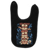 crazy totem Baby Bibs