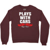 Plays With Cars Crewneck Sweatshirt