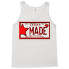 texas made lone star license plate Tank Top