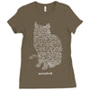 schr&ouml;dinger&rsquo;s equation Ladies Fitted T-Shirt