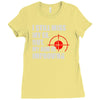 i still mis my ex but my aim is improving Ladies Fitted T-Shirt