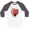 love is blind 3/4 Sleeve Shirt