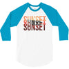 Sunset 3/4 Sleeve Shirt