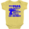 wenn papa es nicht kann Baby Onesie