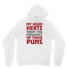 my head hertz from these puns Hoodie
