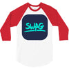 swag blu 3/4 Sleeve Shirt