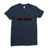 big papa Ladies Fitted T-Shirt