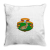 save the jackalopes! Throw Pillow
