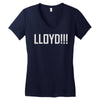 lloyd Women's V-Neck T-Shirt