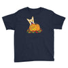 corgi pumpkin Youth Tee