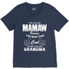 I&rsquo;m Called Mamaw Because I&rsquo;m Way Too Cool To Be Called Grandma V-Neck Tee