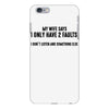 I Only Have Two Faults Funny T shirts iPhone 6 Plus/6s Plus Case