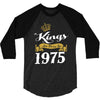 kings are born in 1975 3/4 Sleeve Shirt