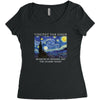 Vincent Van Gogh The Starry Night Women's Triblend Scoop T-shirt