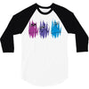 Colorful Cats 3/4 Sleeve Shirt
