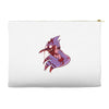 mordecai from regular show, walking dead Accessory Pouches