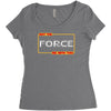 may the force be with you Women's Triblend Scoop T-shirt