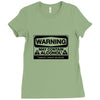may contain alcohol Ladies Fitted T-Shirt