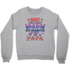 only the best dads get promoted to papa Crewneck Sweatshirt