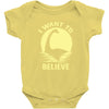 believe in nessie Baby Bodysuit