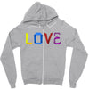 love Zipper Hoodie