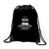 premium vintage 1990 classic perfectly aged limited edition Drawstring Bags