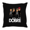 dobre twins dobre brother Throw Pillow