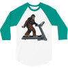 bigfoot treadmill 3/4 Sleeve Shirt