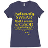 marauders map Ladies Fitted T-Shirt