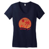 its Summer Time Women's V-Neck T-Shirt