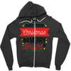 may your christmas be merry &amp; bright Zipper Hoodie
