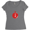 Fighter Women's Triblend Scoop T-shirt