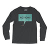 louder than words Long Sleeve Shirts