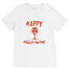 halloween happy hallowine V-Neck Tee