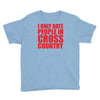 i only date people Youth Tee