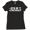 temperature 273.15 is the coolest Ladies Fitted T-Shirt
