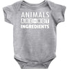 Animals Are Not Ingredients Baby Onesie