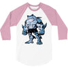 muscle shark 3/4 Sleeve Shirt