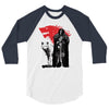 the king and the white wol 3/4 Sleeve Shirt