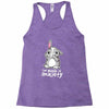 bunny anxiety Racerback Tank
