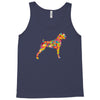 boxer flower Tank Top
