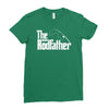 the rodfather! Ladies Fitted T-Shirt