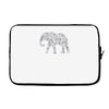 elephant filled5 cool Laptop sleeve