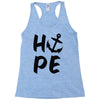 hope anchor Racerback Tank